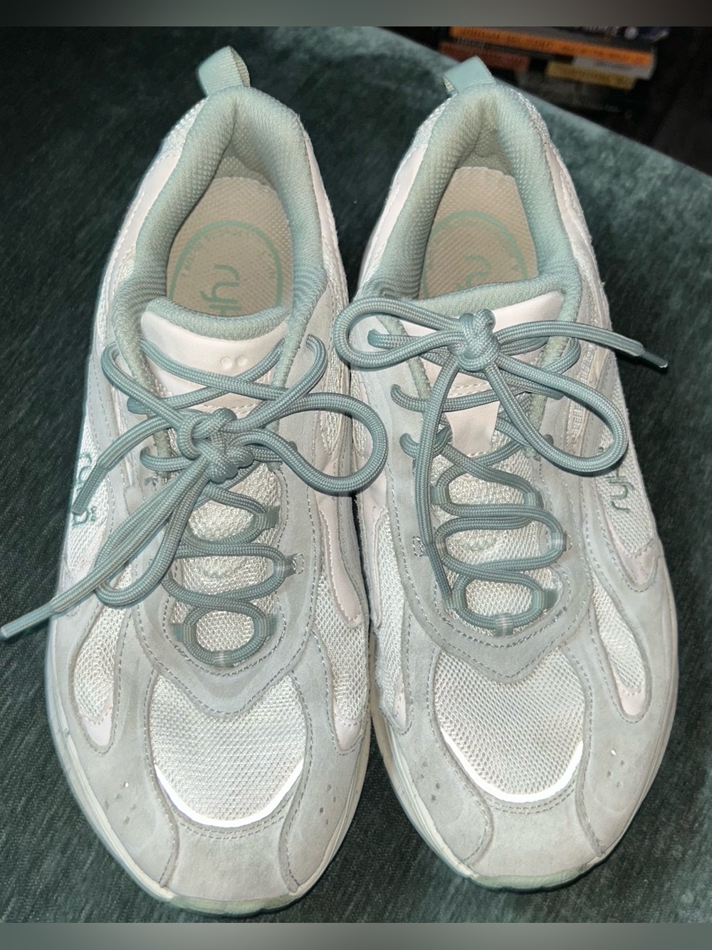 Ryka Light Gray Women's Athletic Sneakers